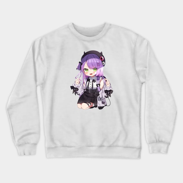 Tokoyami Towa Hololive Crewneck Sweatshirt by Soonymarwick